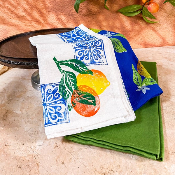 Italian Tea Towels Etsy