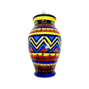 African Vase Glass Ornament &quot;Marrakech&quot; - Kenzies of London for Olivia Goes Global