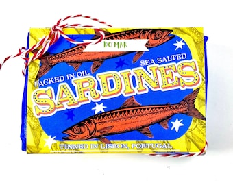 Do Mar portugiesische Seife mit Zitrus, Blumen und Meersalz - Sardinendose in Sardinendose für ein luxuriöses und ruhiges Baderitual