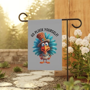 Thanksgiving Funny Garden & House Banner Holiday Decor Family Turkey Day Thanks Thankful Flag
