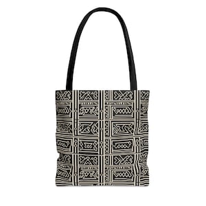 African Abstract Tote Bag, gift for her, hand bag tote bag, shopping bag, tote bag work bag, chic tote bag, basic tote bag, African tote