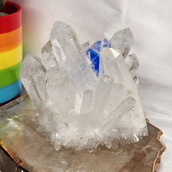 Crystal Clear Lab Grown Quartz Etsy
