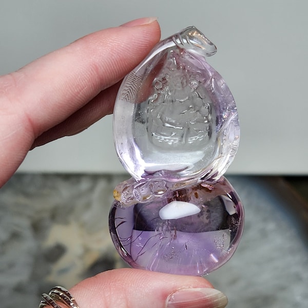 Brazilian Amethyst Carving