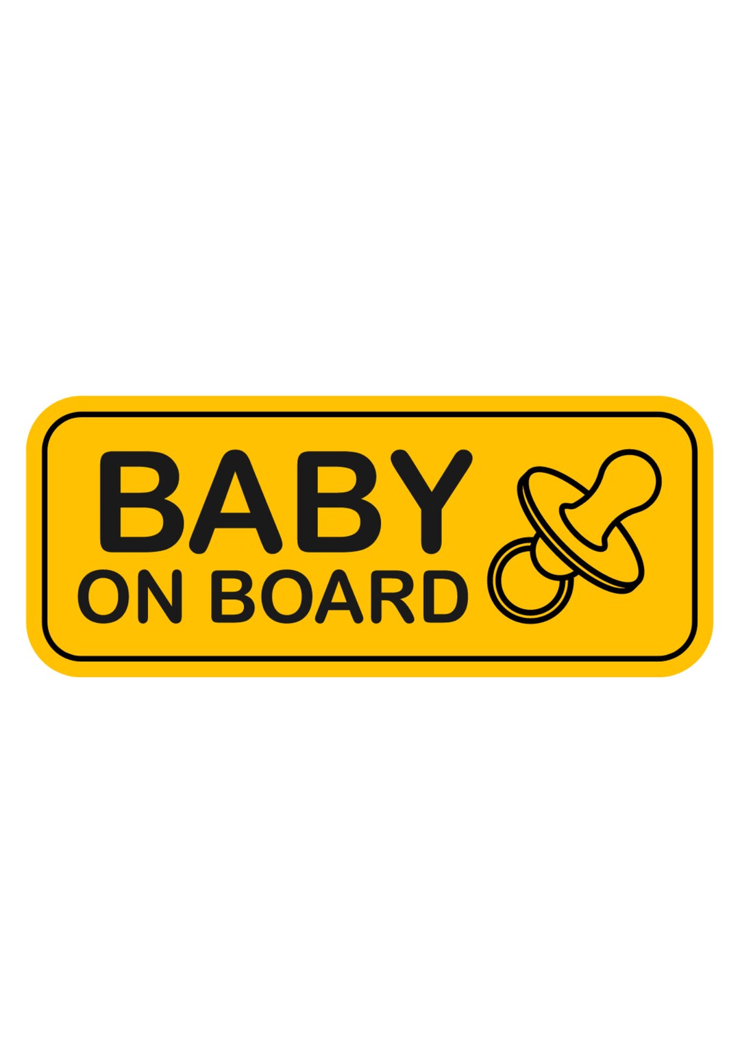 Cute Baby on Board SVG Digital File Instant Download - Etsy