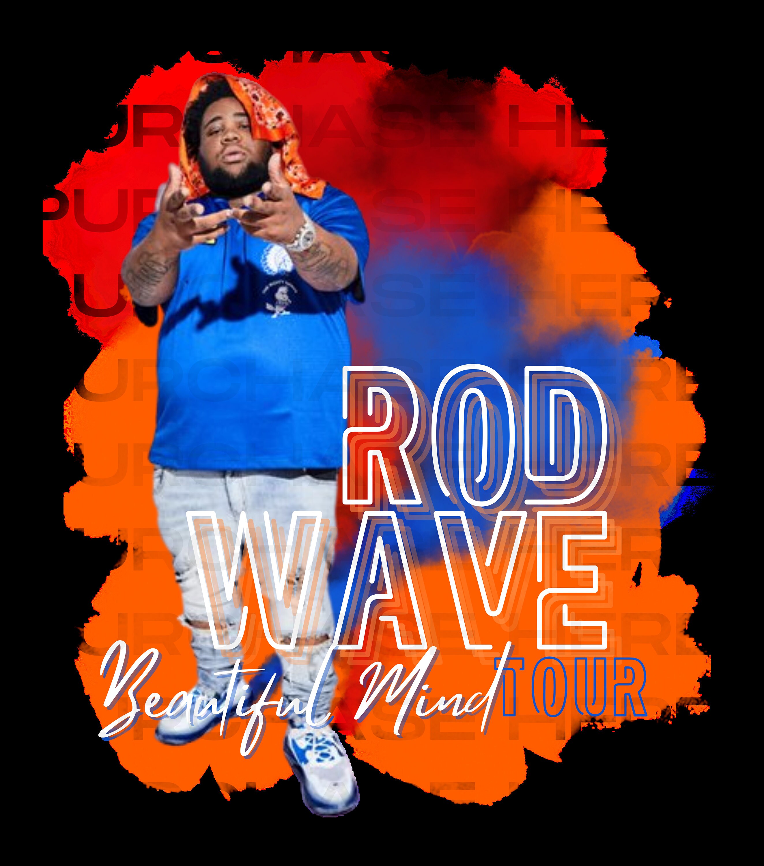 Rod Wave PNG Download Etsy