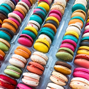 Maca-Wrongs (Wonky Macarons), Mismatched Macarons, Colourful Macarons