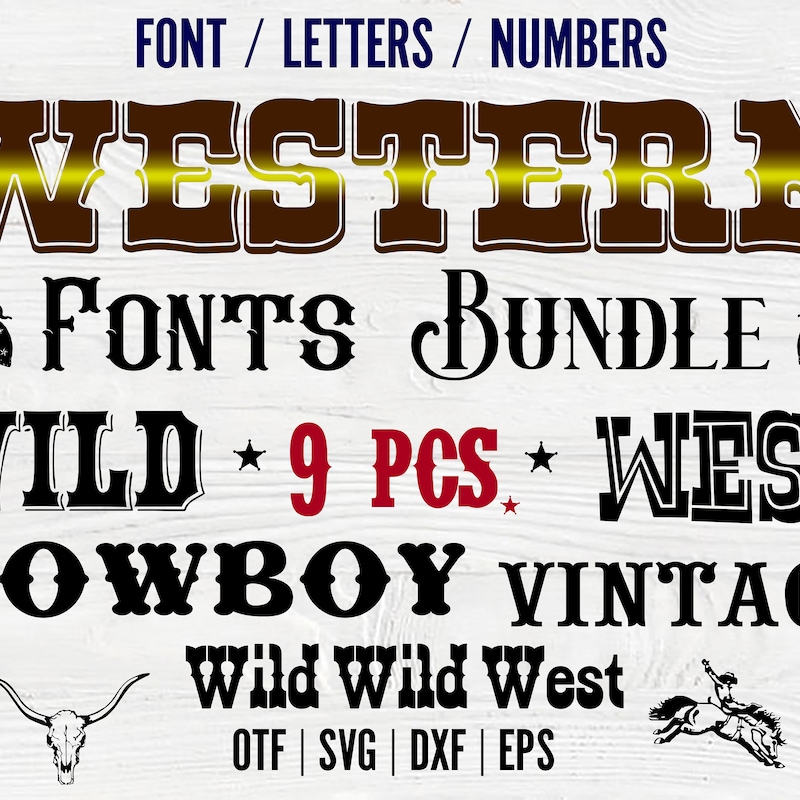 Outlaw Font Svg - Etsy