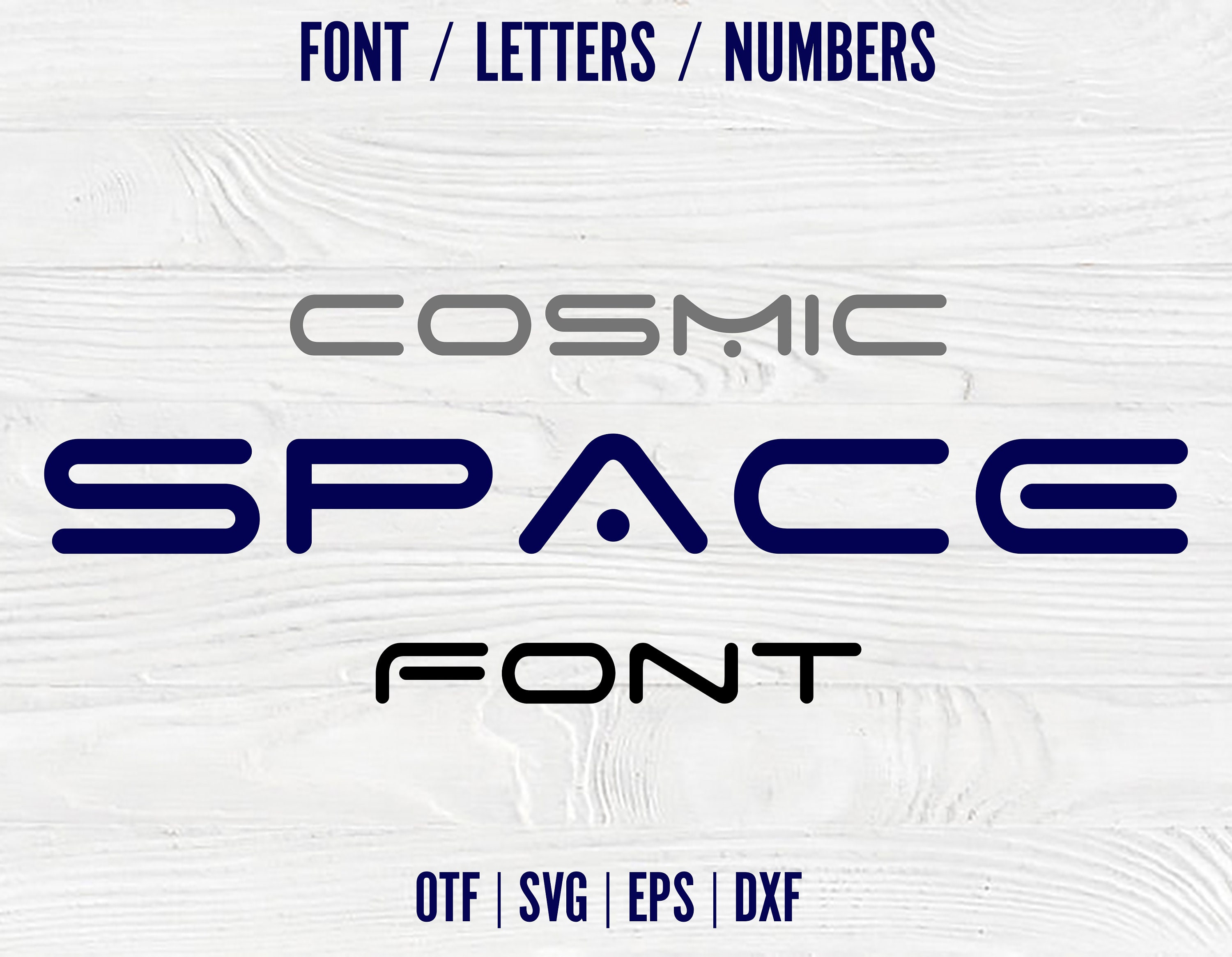 Space Font Otf Space Svg Letters Cricut Space Letters SVG Cosmic Font