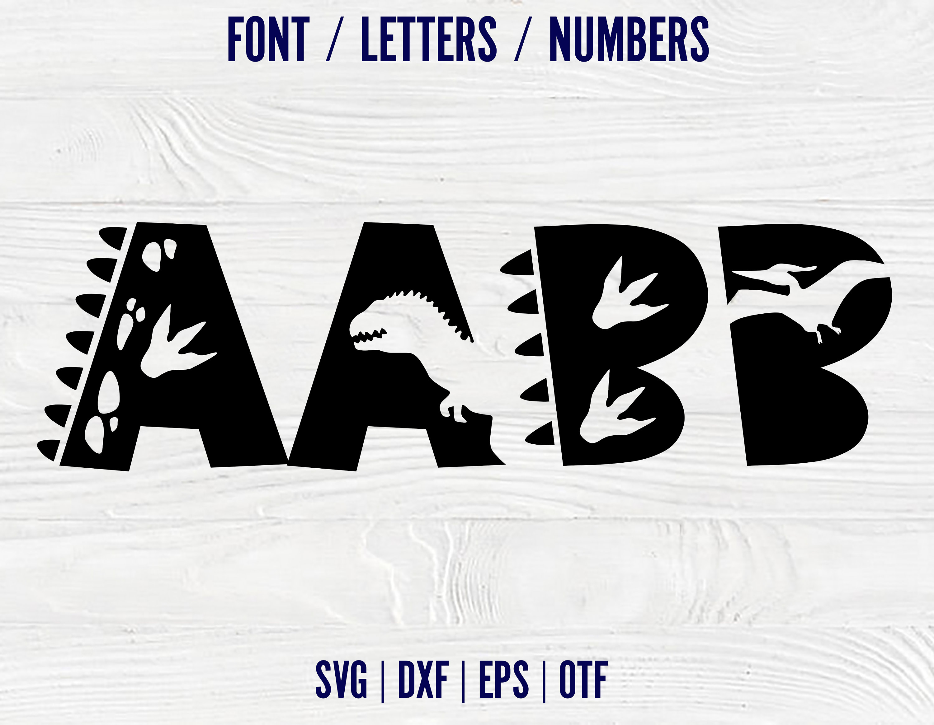 Dinosaur Letters Svg Dinosaur Font Otf Install Dinosaur Baby Etsy