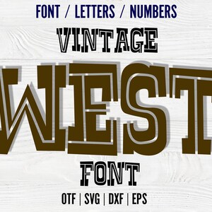 Fonte ocidental OTF, letras ocidentais SVG Cricut Cowboy Fonte Svg Cowboy Svg Letras Cricut Western SVG Fonte Western Font Svg Western Shirt Diy