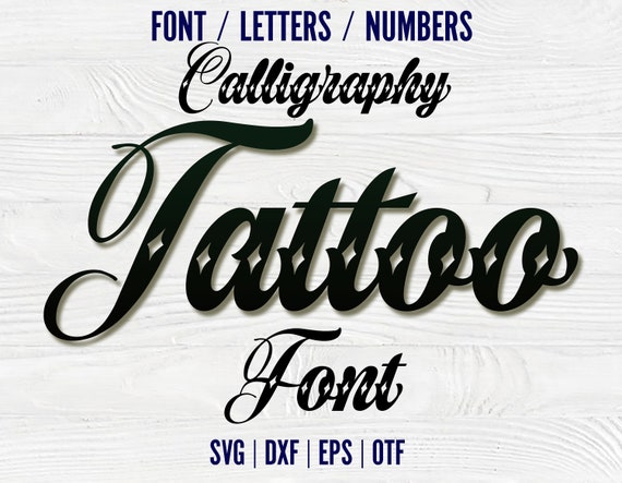 Old Tattoo Font - Paperblog