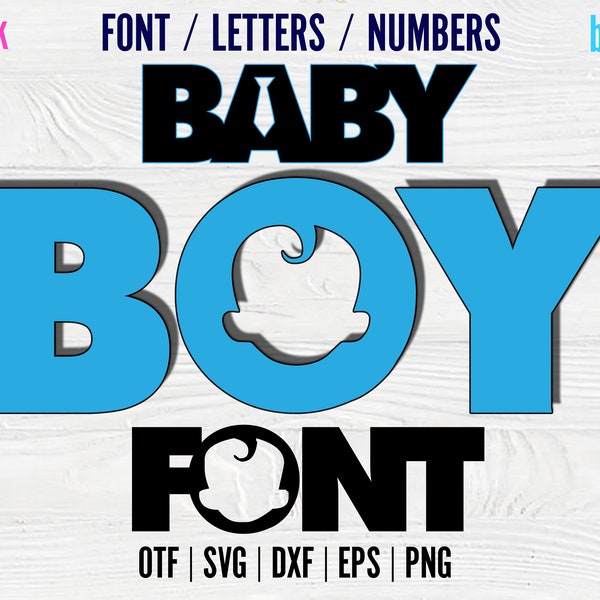 Baby font OTF Baby Boy Boss Font Svg Cricut Baby Boy Boss Letters Boy Cricut Boss Boy Baby letters svg Boss shirt Diy Boss Boy Baby Shirt