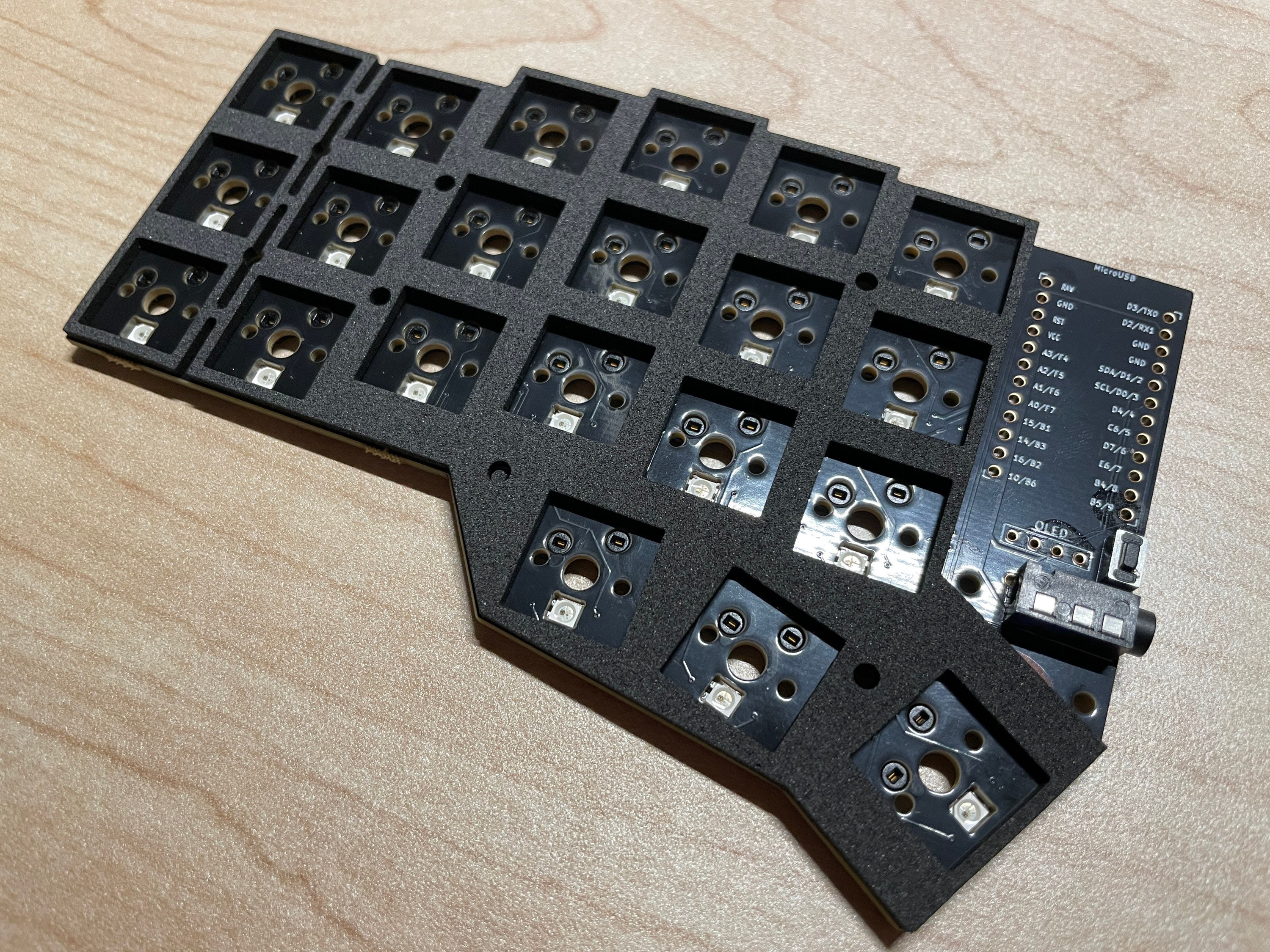 Foam for Corne Keyboard crkbd Etsy