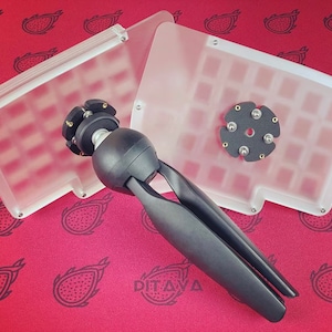 The “Lucky Pucker” Tenting Puck for Split Ergonomic Keyboards