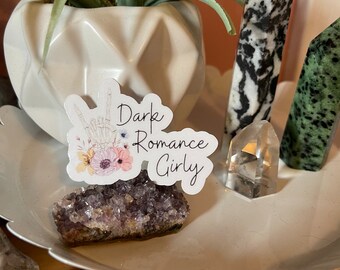 Dark Romance Girly Waterproof Vinyl Sticker