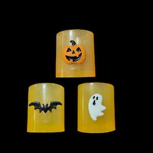 Glow-In-The-Dark Halloween Shot Glass Pack (3)