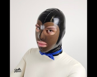 TWO-TONE LATEX HOOD