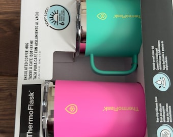 Juego de tazas de café térmicas ThermoFlask (2 unidades)