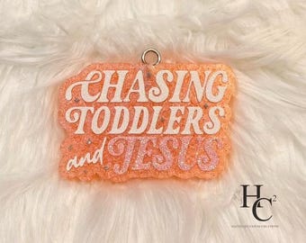 Chasing Toddlers and Jesus Freshie | Air Freshener | Vehicle Accessory | Car Scent