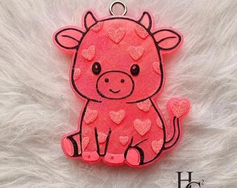 Heart Cow Freshie | Air Freshener | Vehicle Accessory | Car Scent