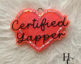 Certified Yapper Freshie | Air Freshener | Vehicle Accessory | Car Scent