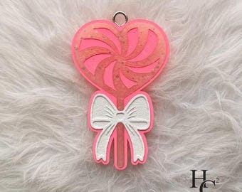 Heart Lollipop Freshie | Air Freshener | Vehicle Accessory | Car Scent