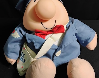 Ziggy Vintage Plush Doll Special Delivery Mail 16"