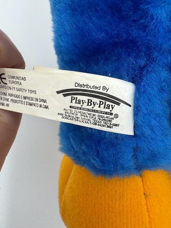 Vintage Woody Woodpecker Retro Plush Soft Toy With Swing Tag