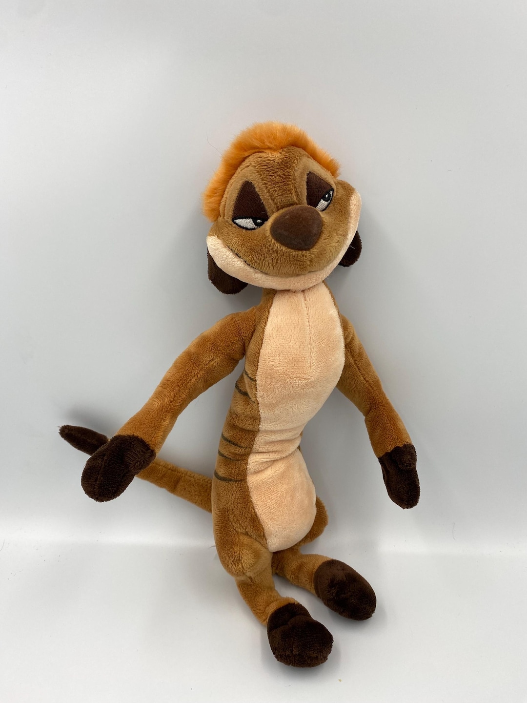 1990s Bendy Timon Meerkat Vintage Retro Plush Toy From Lion King Film ...