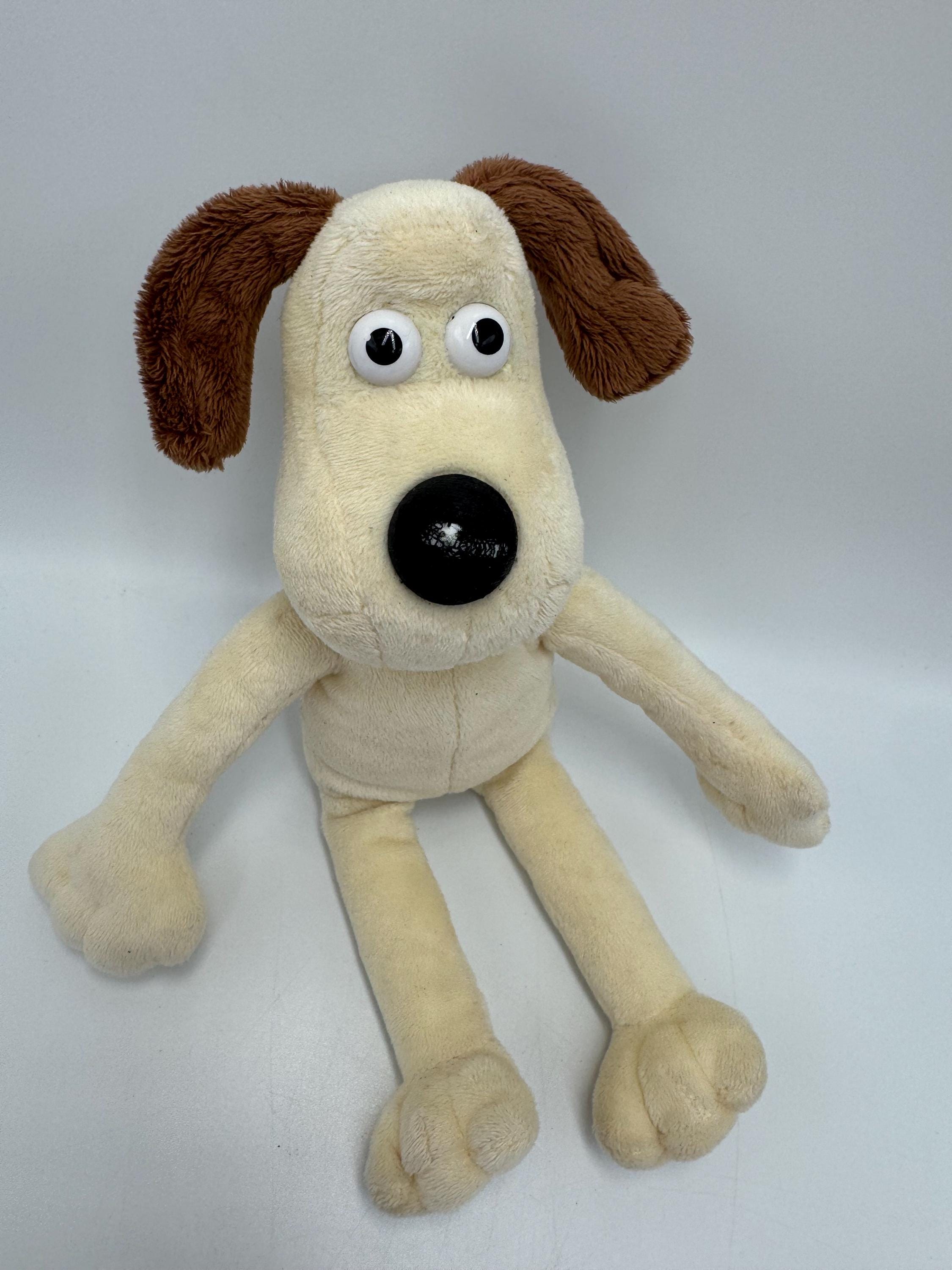 入手困難な「ウォレスとグルミット」ビーニー型ソフトトイ（犬）、1989