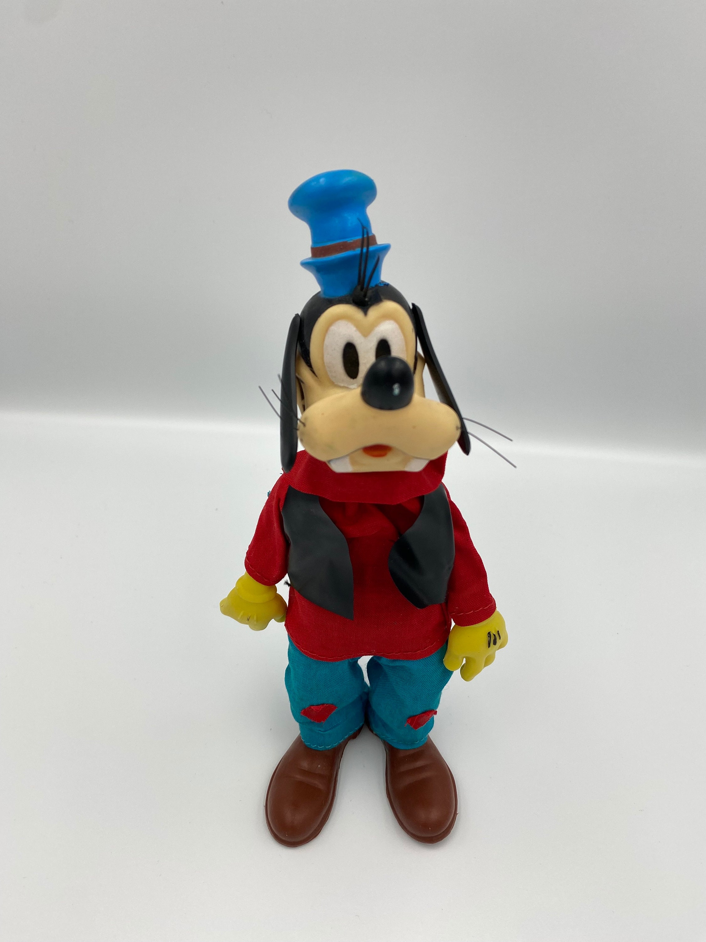 1968 Goofy Dog Rubber/plastic Figure Toy in Excellent Condition by