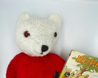Merrythought Rupert Bear, Limited Edition Rupert Bear in
