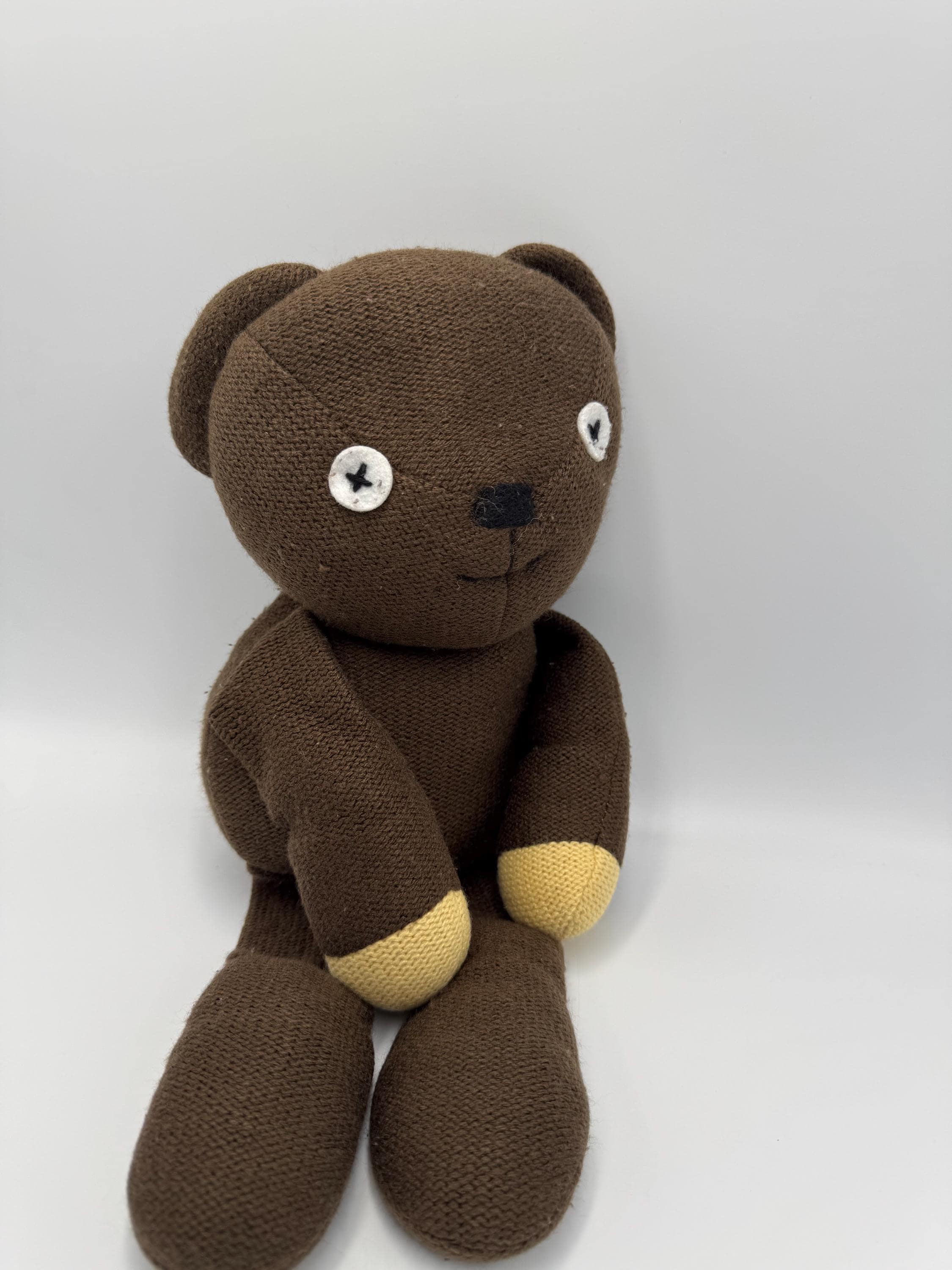 Brown 1990s Mr Bean's Teddy Bear, Vintage With Character, Great