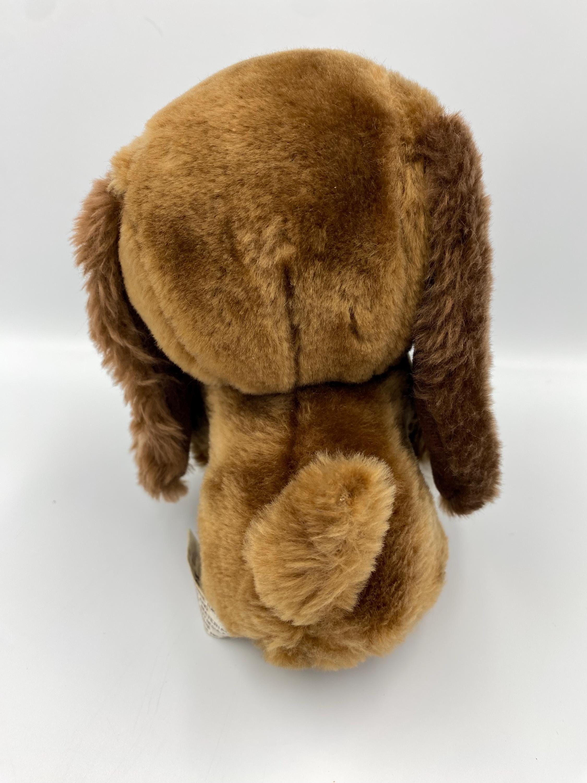 RainyEP BASI & THE BASIC BAND 12inch中古 Vintage 1980s Baxter the Bashful Basset Dog Soft Toy by Russ