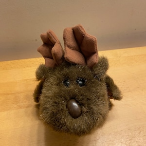 1994 Sweet Little Reindeer Soft Toy, MJC international, with label