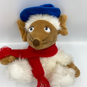 1990s Playmakers Womble Mouse Soft Plush Toy from Wombles of Wimbledon series. Retro gift