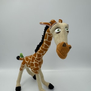 Melman the Giraffe Soft Toy from Madagascar 2004/2005, Play by Play / Dreamworks