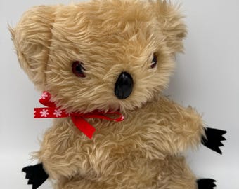 1980年代のユニトイズ コアラ グレー ソフト ぬいぐるみ（ブーマラン