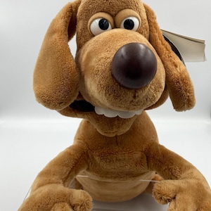 2003 Trixie the Dog Creature Comforts vintage plush toy - Retro item in excellent condition with swing tag, Aardman