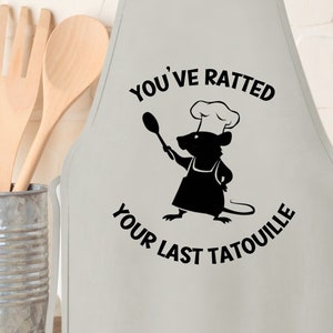 Rato svg, rato engraçado svg, ratted svg, seu último tatouille svg, rato fofo svg, cozinha svg, decalque de avental svg, cozinha engraçada svg, cozinhar SVG png