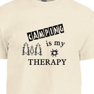 Camping svg, terapia svg, camisa de camping svg, camiseta de camping svg, calcomanía de camping svg, campamento svg, camping es mi terapia SVG, DXF, EPS