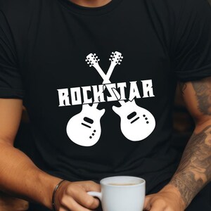 Rockstar svg, rock svg, guitars svg, guitar svg, music svg, rock music svg, rockstar clipart, guitars clipart, rockstar cut file SVG PNG