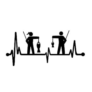 Svg de pesca, linda pesca, pareja pescando Svg, hombre y mujer pescando Svg, pulso de pesca Svg, archivo vectorial en formatos SVG, DXF y EPS