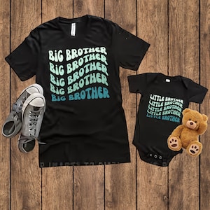 Brother SVG Bundle: Sibling T-Shirt Design (Digital Download)