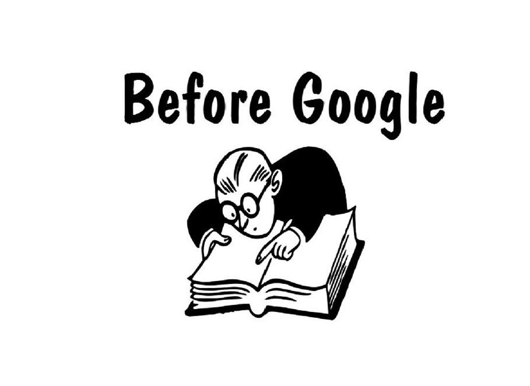 Before Google Svg, Man Reading Book Svg, Dictionary Svg, Vector File in