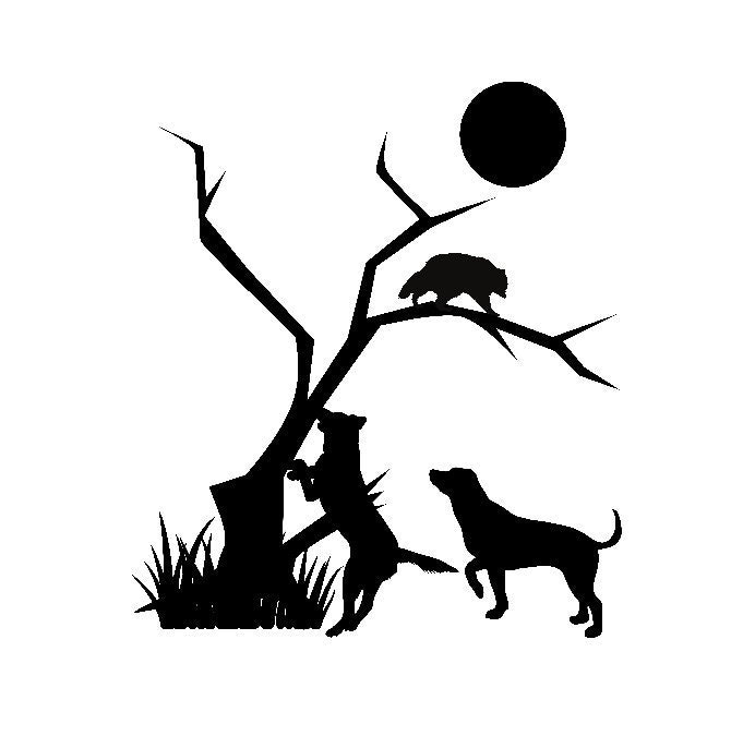 Walker Coonhound Treeing Raccoon Coon Hound Treed Dog Puzzle