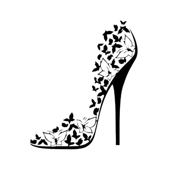 Butterfly Shoes - Etsy