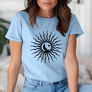 Pacote Celestial SVG: Arquivos de Corte Sol, Lua e Estrelas (Download Digital)
