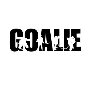Hockey svg, portero svg, deportes svg, portero de hockey svg, portero png, portero clipart, archivo de corte de portero, jugador de hockey SVG PNG DXF