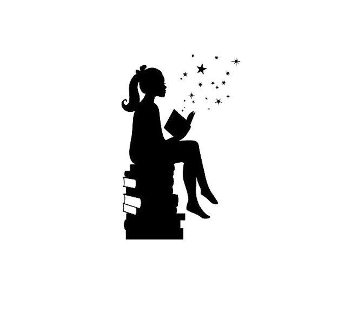 Girl Reading Book Sketch Vector Illustration Art Royalty Free SVG,  Cliparts, Vectors, and Stock Illustration. Image 36305857.
